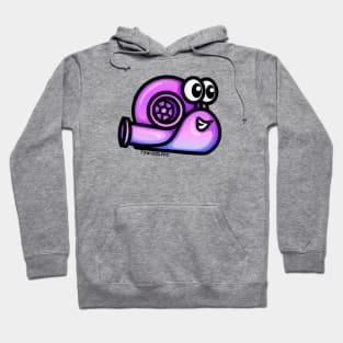 Turbo Snail (Version 1) - Electric Purple Hoodie